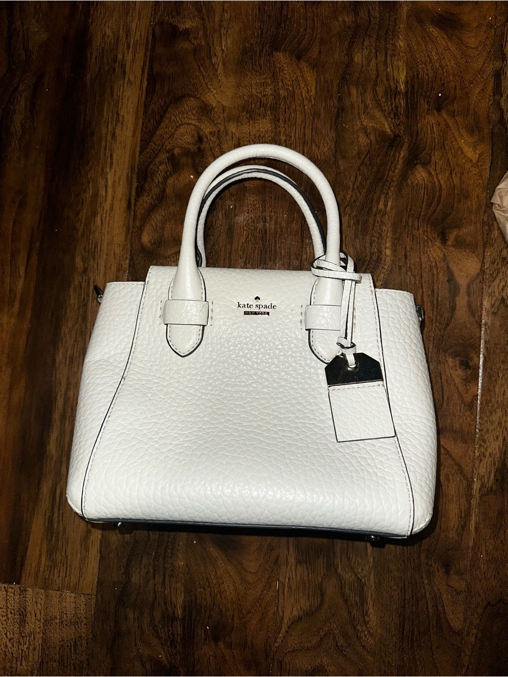 kate spade white purse